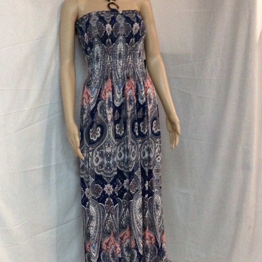 Women's Maxi Polyester/Spandex Sundress